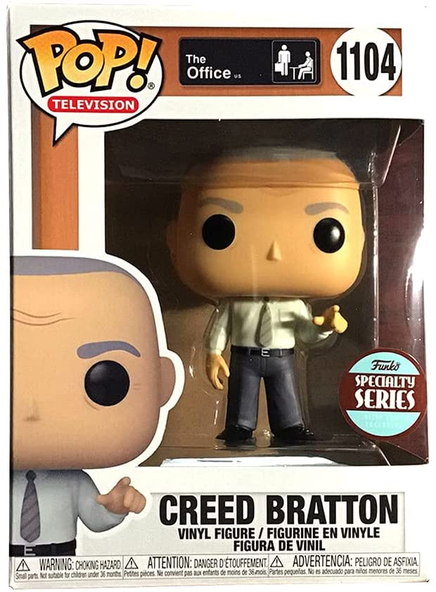 Pop Television The Office 3.75 Inch Action Figure Exclusive - Creed Bratton #1104