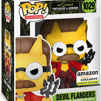 Pop Television The Simpsons 3.75 Inch Action Figure Exclusive - Devil Flanders #1029