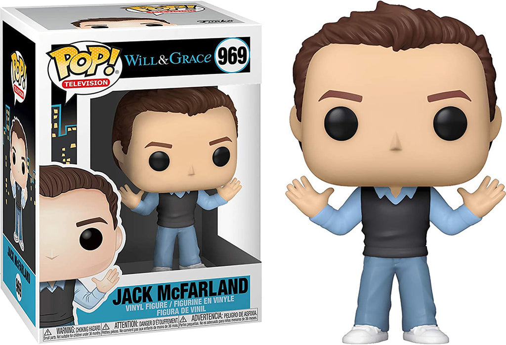 Pop Television Will & Grace 3.75 Inch Action Figure - Jack McFarland #969