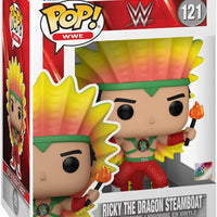 Pop WWE 3.75 Inch Action Figure - Ricky The Dragon Steamboat #121