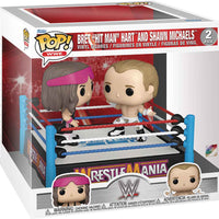 Pop WWE Wrestlemania 3.75 Inch Action Figure 2-Pack - Bret Hart & Shawn Michaels