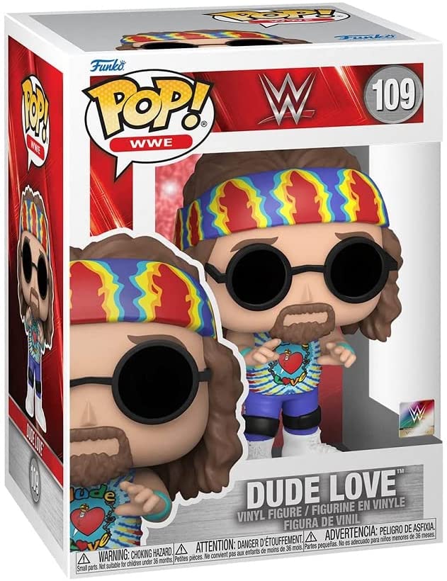 Pop WWE Wrestling 3.75 Inch Action Figure - Dude Love #109