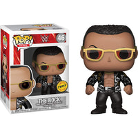 Pop WWE 3.75 Inch Action Figure WWE - The Rock #46 Chase
