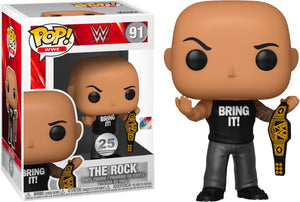 Pop WWE WWE 3.75 Inch Action Figure Exclusive - The Rock #91
