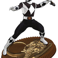 Power Rangers 8 Inch Statue Figure 1/8 Scale PVC - Black Ranger