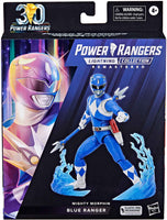 Power Rangers 30th Anniversary Lightning Collection 6 Inch Action Figure Remastered - Blue Ranger (Mighty Morphin)