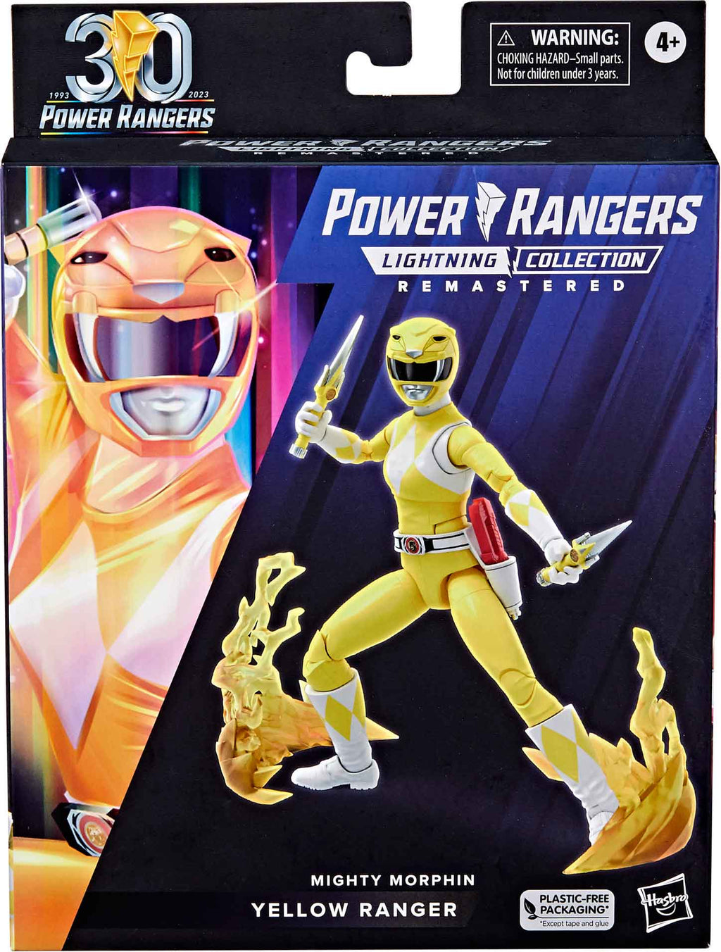 Power Rangers 30th Anniversary Lightning Collection 6 Inch Action Figure Remastered - Yellow Ranger (Mighty Morphin)