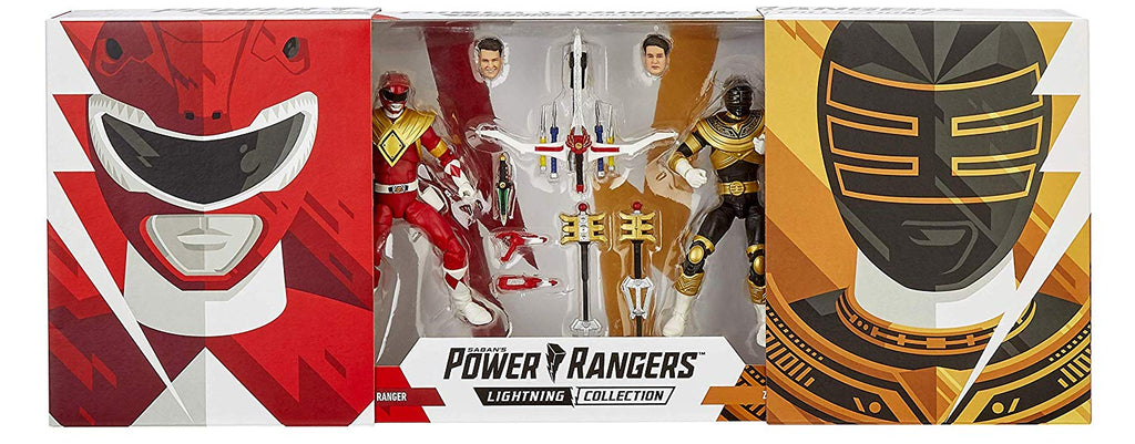 Power Rangers Lightning Collection 6 Inch Action Figure 2-Pack Exclusive - Red and Zeo Gold Ranger SDCC 2019 (Sub Pkg)