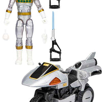 Power Rangers Lightning Collection 6 Inch Action Figure Deluxe - In Space Silver Ranger