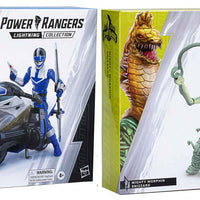Power Rangers Lightning Collection 6 Inch Action Figure Deluxe Wave 3 - Set of 2 (Snizzard - Time Force Blue Ranger)