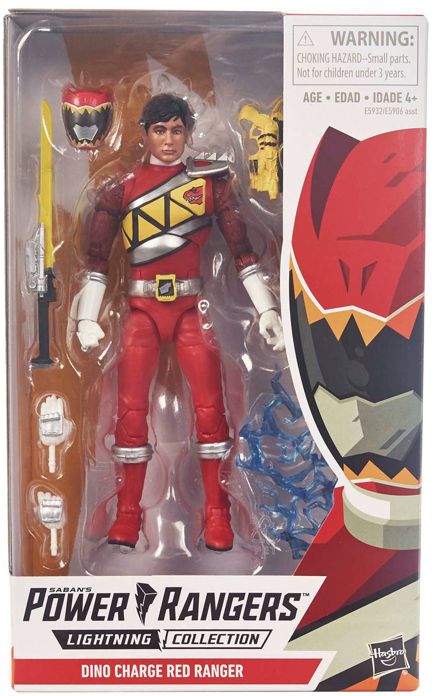 Power Rangers Lightning Collection 6 Inch Action Figure Series 1 - Dino Red Ranger