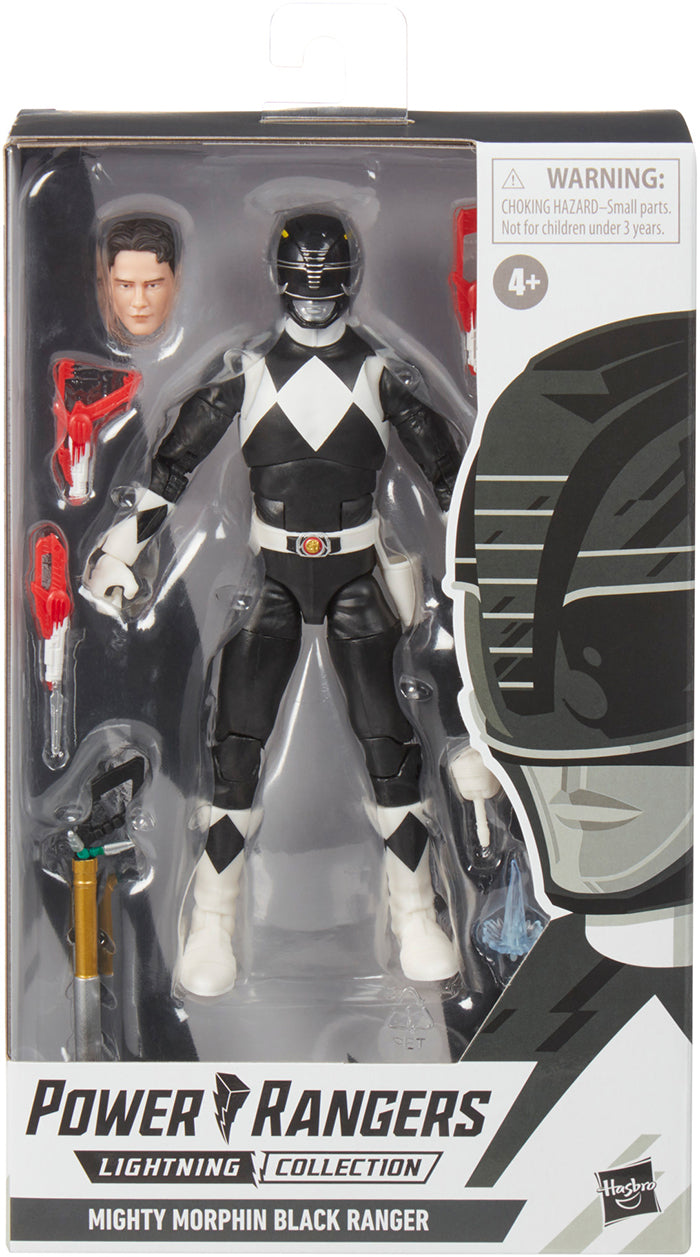 Power Rangers Lightning Collection 6 Inch Action Figure Wave 12 - Black Ranger