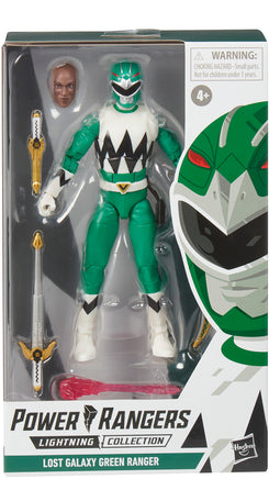 Power Rangers Lightning Collection 6 Inch Action Figure Wave 12 - Lost Galaxy Green Ranger