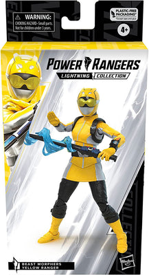 Power Rangers Lightning Collection 6 Inch Action Figure Wave 13 - Beast Morphers Yellow Ranger