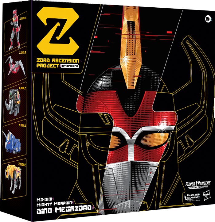 Power Rangers Lightning Collection 1/144 Scale Action Figure Zord Ascension Project - Dino Megazord MZ-0101