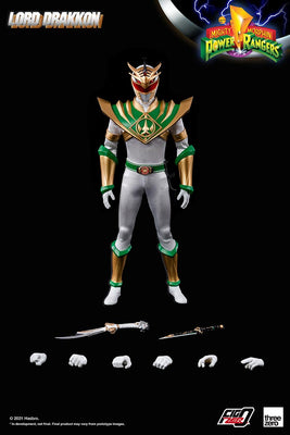 Power Rangers Mighty Porphin 12 Inch Action Figure 1/6 Scale Exclusive - Lord Drakkon