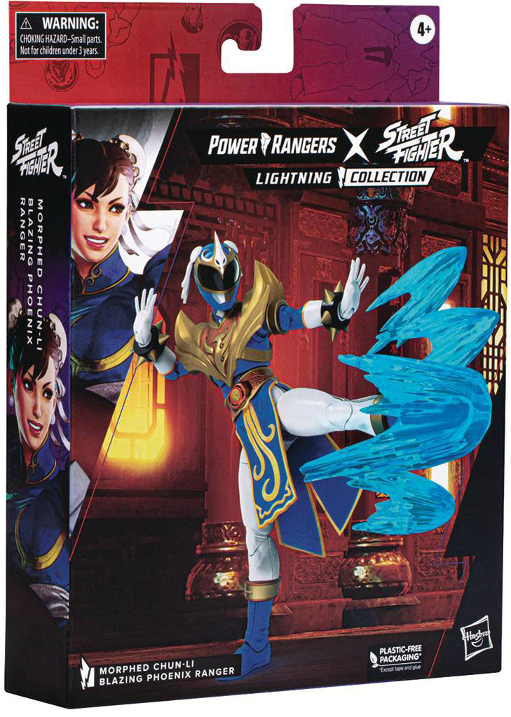 Power Rangers X Street Fighter Lightning Collection Morphed Chun-Li Blazing Power Rangers X Street Fighter Lightning Collection Morphed Chun-Li Blazing
