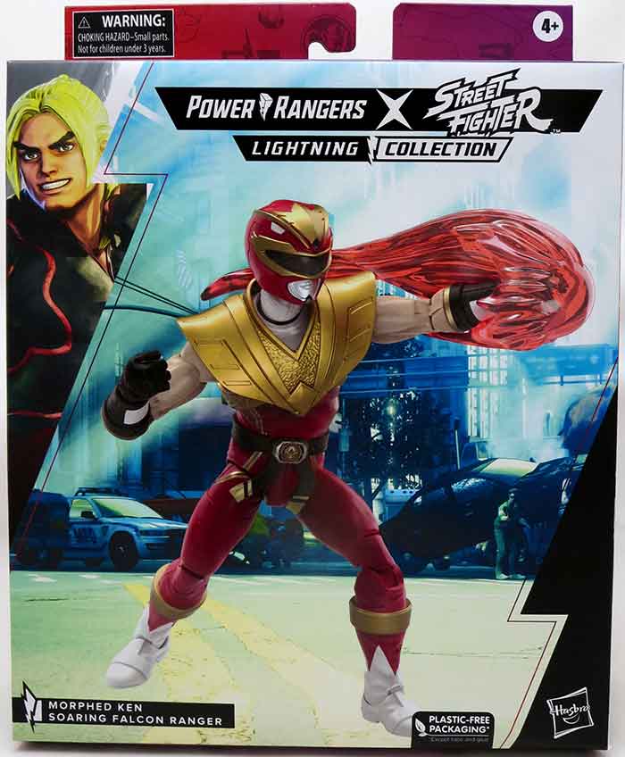 Power Rangers Street Fighter 6 Inch Action Figure Lightning Collection ...
