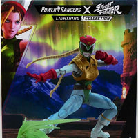 Power Rangers Street Fighter 6 Inch Action Figure Lightning Collection - Stinging Crane Ranger Cammy