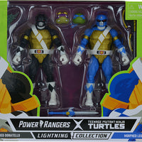 Power Rangers Teenage Mutant Ninja Turtles 6" Figure Lightning Collection 2-Pack - Morphed Donatello & Leonardo