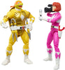 Power Rangers Teenage Mutant Ninja Turtles 6" Figure Lightning Collection 2-Pack - Morphed Michelangelo & April O’Neil