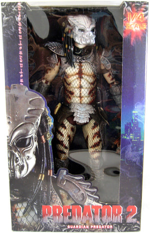 Predator 2 20 Inch Action Figure Series 2 - Guardian Predator 1/4 Scale (Non Mint Pre-Owned Packaging)