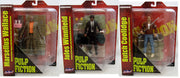 Pulp Fiction 7 Inch Action Figure Movie Select - set of 3