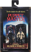 Puppet Master 4 Inch Action Figure Ultimate 2-Pack - Blade & Torch