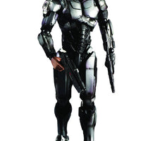 Robocop movie 2013 8 Inch Action Figure Play Arts Kai - Robocop 2013 Version 1.0 (Silver & Black Suit) (Shelf Wear Pkg)