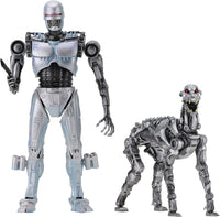 Robocop vs Terminator 7 Inch Action Figure 2-Pack - Endocop & Terminator Dog