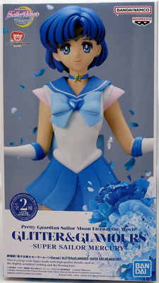 Sailor Moon 9 Inch Static Figure Glitter & Glamour - Sailor Mercury (Darker Version)