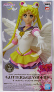 Sailor Moon 9 Inch Static Figure Glitter & Glamours - Eternal Sailor Moon (Version 2 Faded Color)