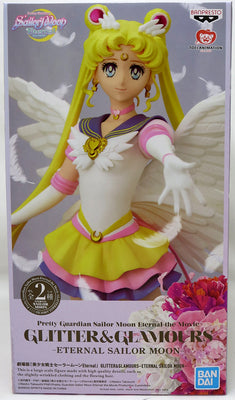 Sailor Moon 9 Inch Static Figure Glitter & Glamours - Eternal Sailor Moon (Version 2 Faded Color)