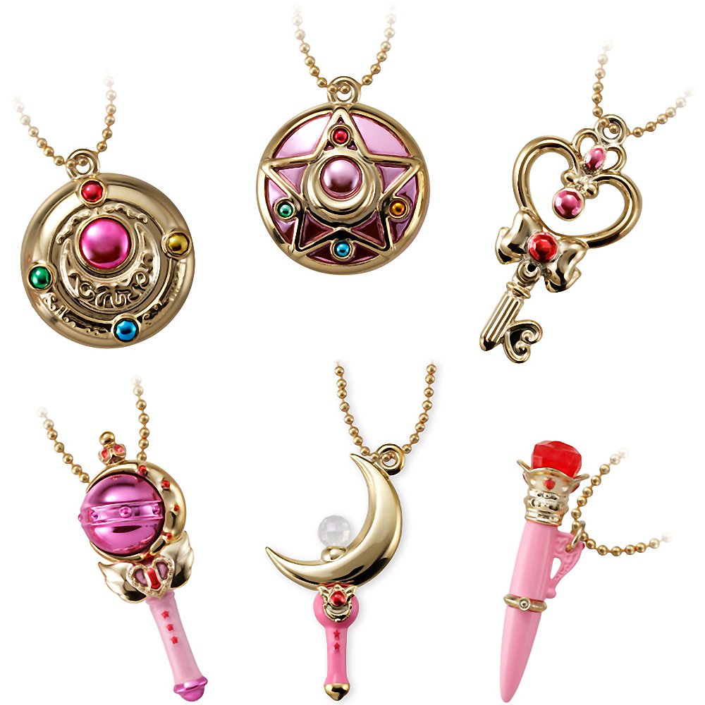 Sailor Moon 1 to 2 Inch Charms Little Charm Vol 1 - Set of 6