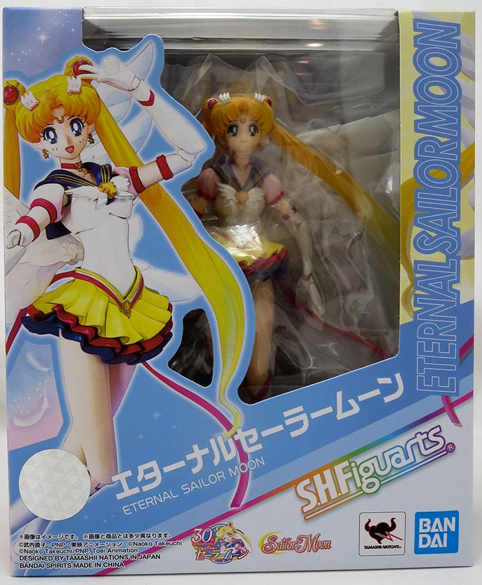 Sailor Moon Pretty Guardian 5 Inch Action Figure S.H. Figuarts - Eternal Sailor Moon