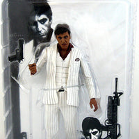 Scarface 7 Inch Action Figure Series 2 - Tony Montana White Suit
