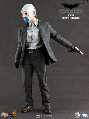 Sideshow Hot Toys Action Figure The Dark Knight: 1/6 Scale The Joker (Bank Robber Version) (Opened Box)