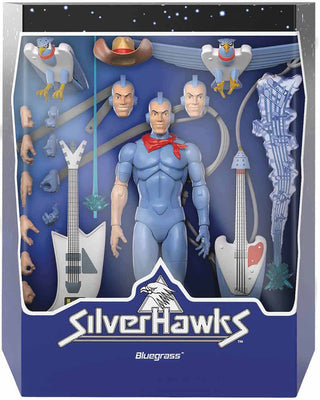 Silverhawks 7 Inch Action Figure Ultimates Wave 2 - Bluegrass