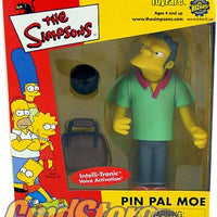 PIN PAL MOE 5" Action Figure THE SIMPSONS TOYFARE EXCLUSIVE With Intelli-Tronic Voice Activation Playmates Toy