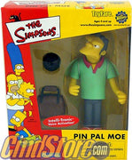 PIN PAL MOE 5" Action Figure THE SIMPSONS TOYFARE EXCLUSIVE With Intelli-Tronic Voice Activation Playmates Toy