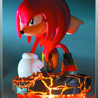 Sonic The Hedgehog 10 Inch Statue Figure - Knuckles Statue (Broken Leg)