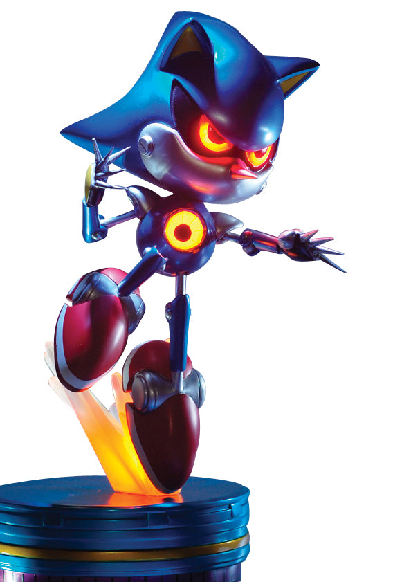 Sonic The Hedgehog 15 Inch Statue Figure - Metal Sonic Statue