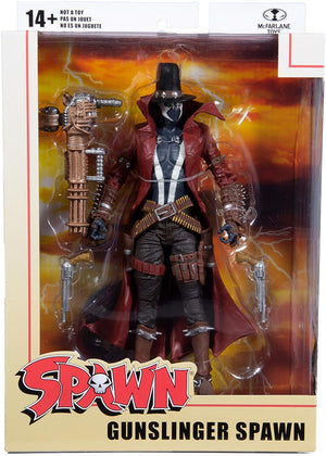 Spawn 7 Inch Action Figure Wave 2 - Gatling Gun Gunslinger Spawn