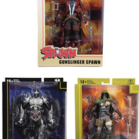 Spawn 7 Inch Action Figure Wave 2 - Set of 3 (Gunslinger - Redeemer - Crusher)