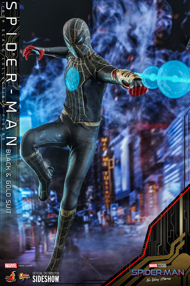 Black spiderman action figure 6 inch deals