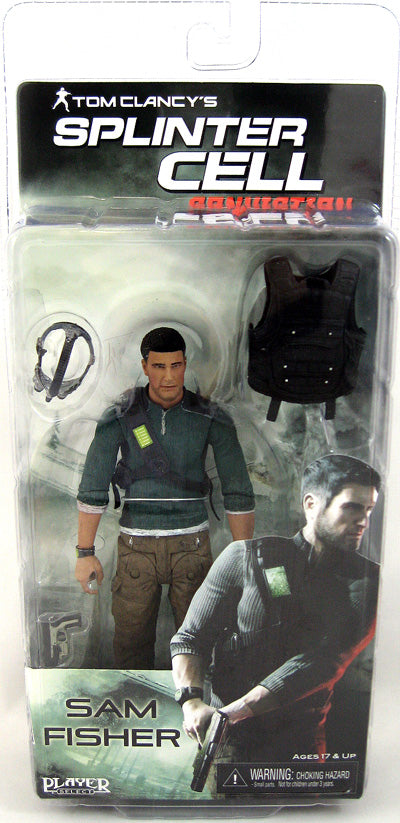 Splinter Cell Conviction 6 Inch Action Figure Series 1 - Sam Fisher with Backpack