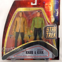 Star Trek The Original Series Action Figures: Space Seed Kirk & Kahn Two-Pack