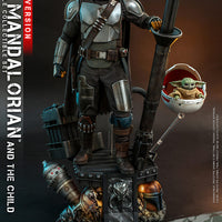 Star Wars The Mandalorian 18 Inch Action Figure 1/4 Scale Deluxe - The Mandalorian & The Child (Deluxe) Hot Toys 907266