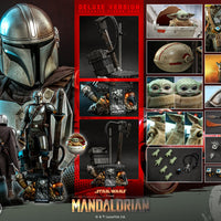 Star Wars The Mandalorian 18 Inch Action Figure 1/4 Scale Deluxe - The Mandalorian & The Child (Deluxe) Hot Toys 907266