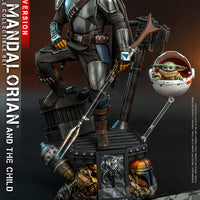 Star Wars The Mandalorian 18 Inch Action Figure 1/4 Scale Deluxe - The Mandalorian & The Child (Deluxe) Hot Toys 907266